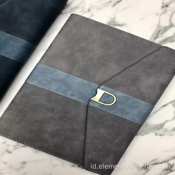 Marmer thermo timbul kulit pu untuk label notebook